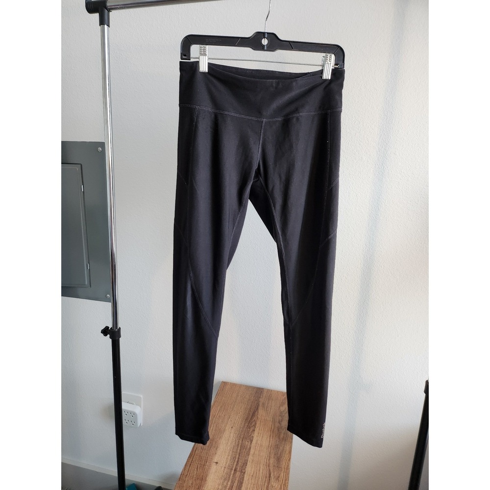 Reebok Black Athletic Leggings Yoga Pants Workout Activewear